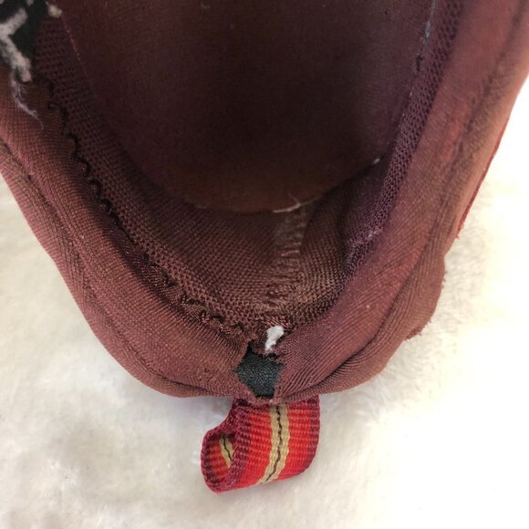 Merrell Polar Moc Red Leather Thinsulation Waterproof Slip On Loafers Size 8.5 - Picture 14 of 14